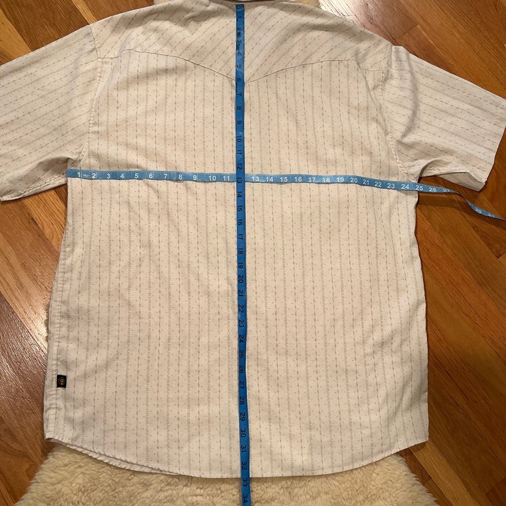 Howler Bros striped cotton-poly blend western pearl snap shirt - Picture 12 of 12
